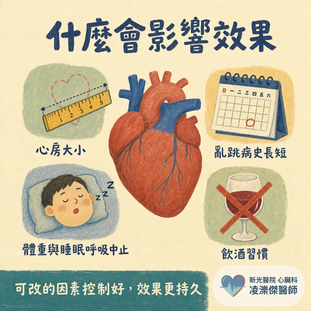 心房顫動電燒:成功率多高?失敗或復發怎麼辦?術後要注意什麼 圖卡 3