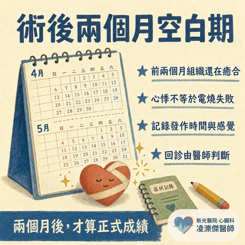 心房顫動電燒:成功率多高?失敗或復發怎麼辦?術後要注意什麼 圖卡 5