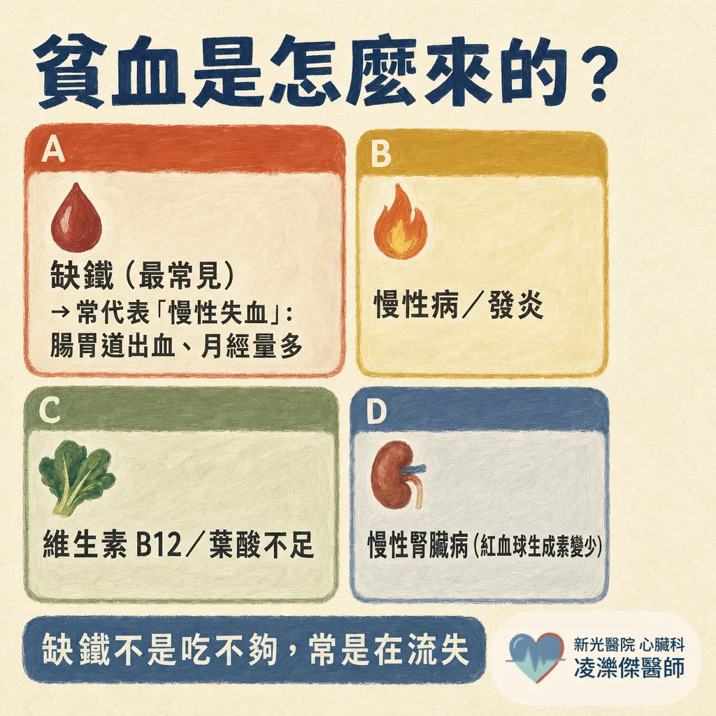 體力變差、胸悶……竟然是貧血？ 圖卡 4