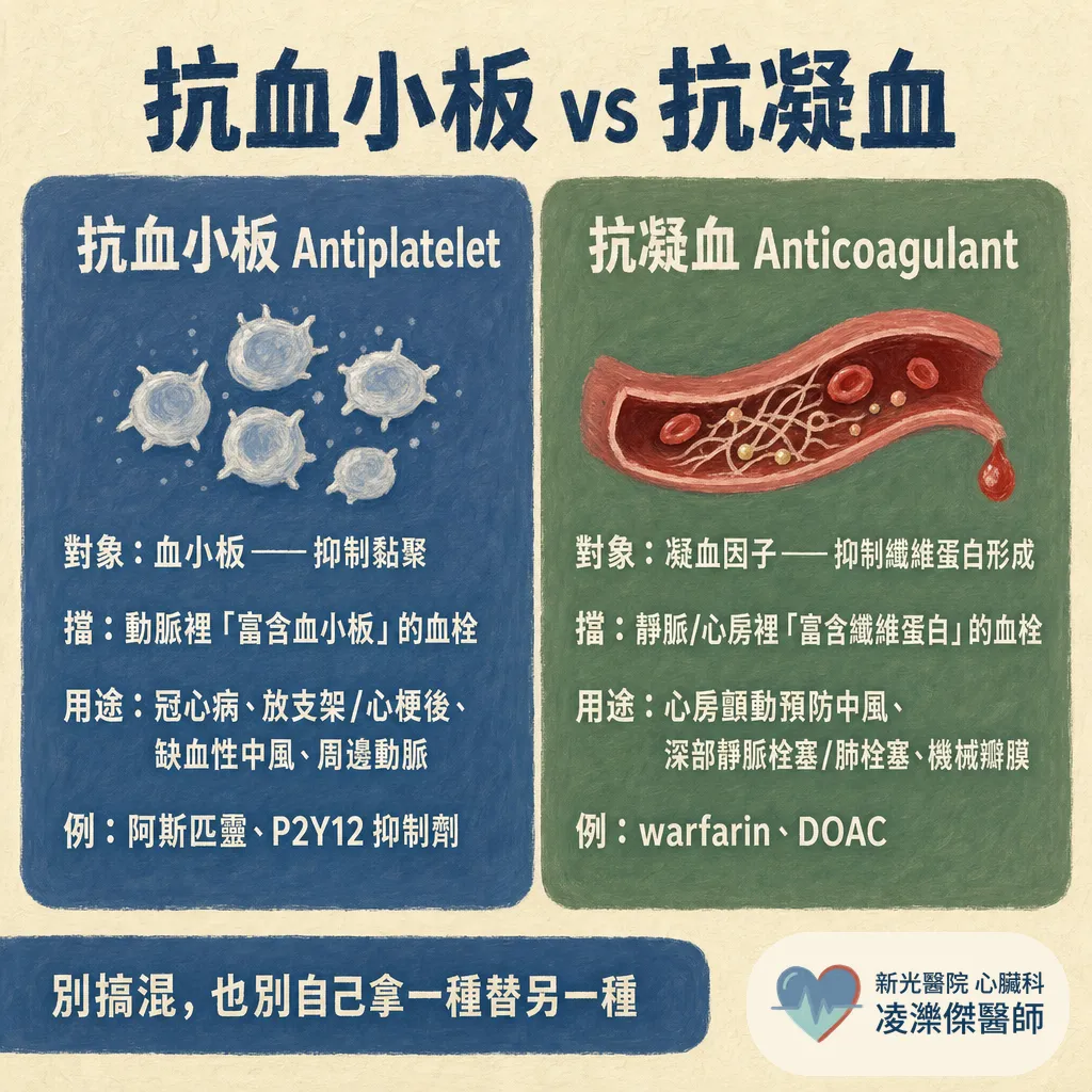 吃抗血小板藥要注意什麼？放支架後不是保養藥，是保命藥 圖卡 6