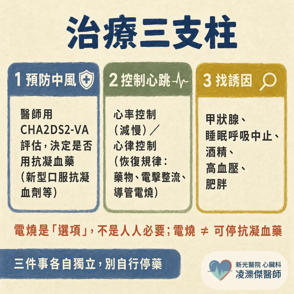 心房顫動是什麼?症狀、中風風險與治療一次看懂 圖卡 5