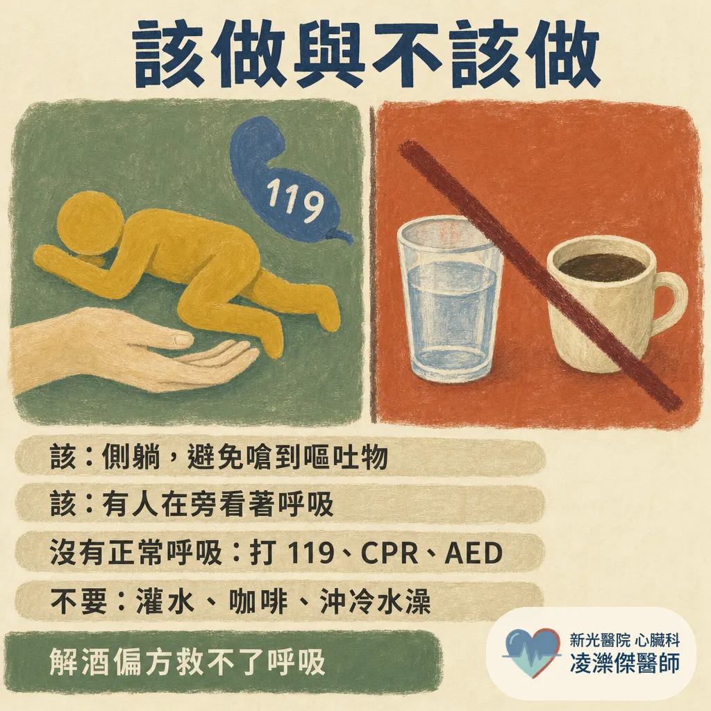 喝醉叫不醒不是睡著：急性酒精中毒的致命風險，與裝過支架的人為什麼最不能暴飲 圖卡 8