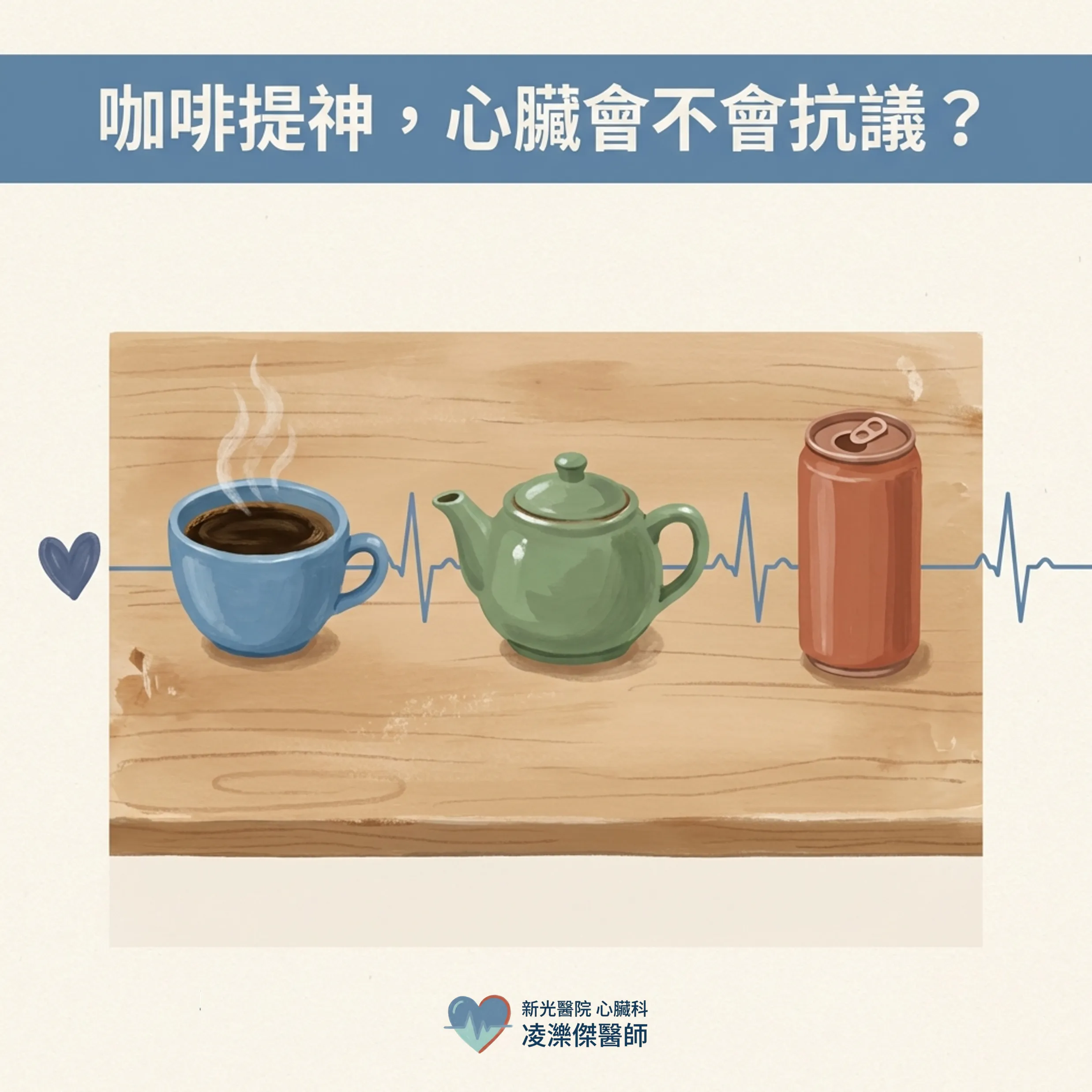 咖啡提神,心臟會不會抗議? 圖卡 1