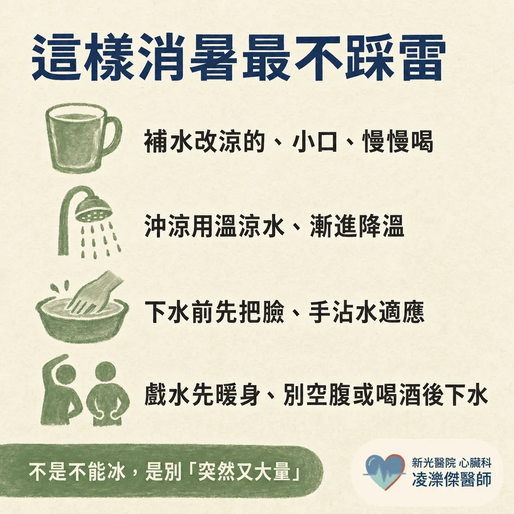 猛灌冰飲、泡冰水超爽?心臟可能不這麼想 圖卡 4