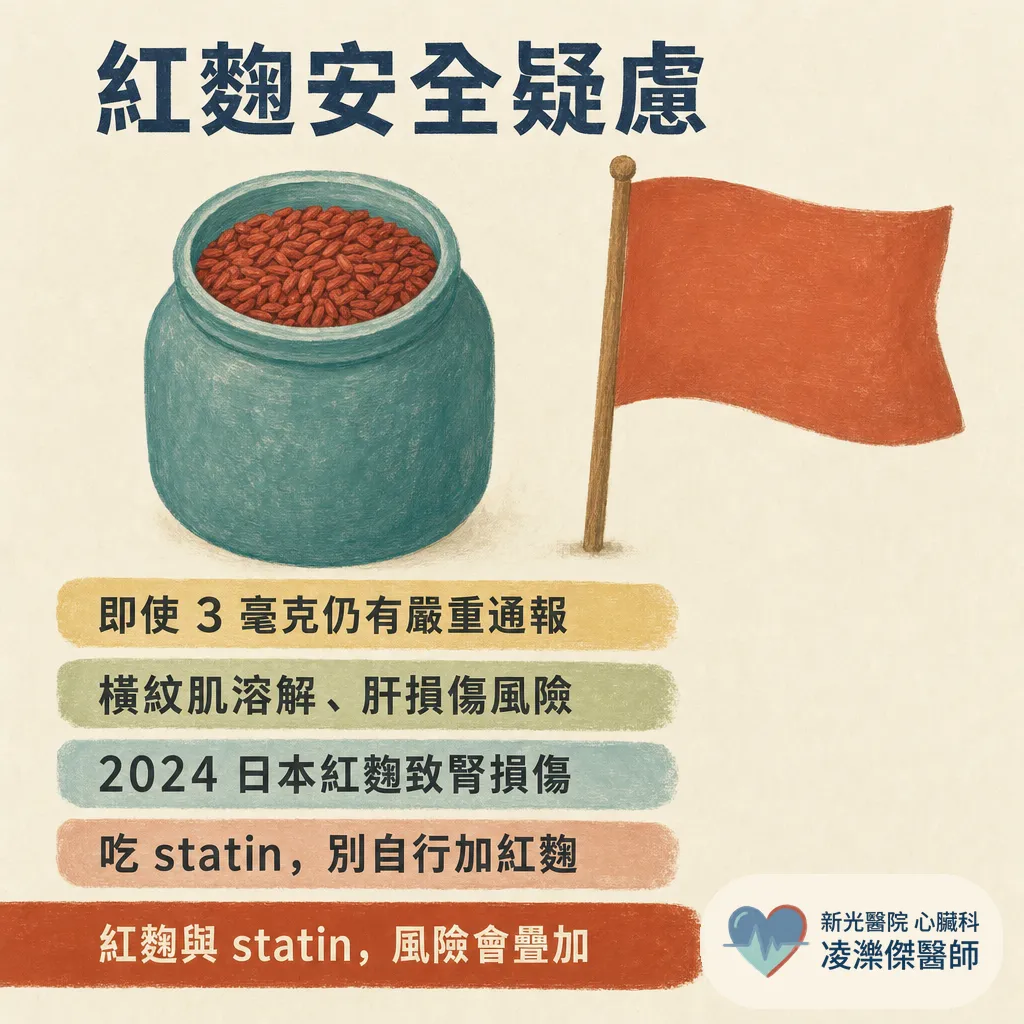 Q10 有效嗎？可以吃保健食品、不吃藥嗎？心臟科醫師誠實盤點 Q10、紅麴與魚油的證據 圖卡 6