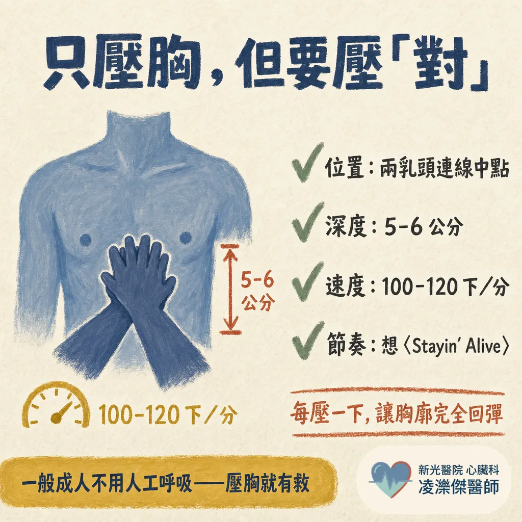 CPR/AED:家人倒下的正確「第一分鐘」 圖卡 4