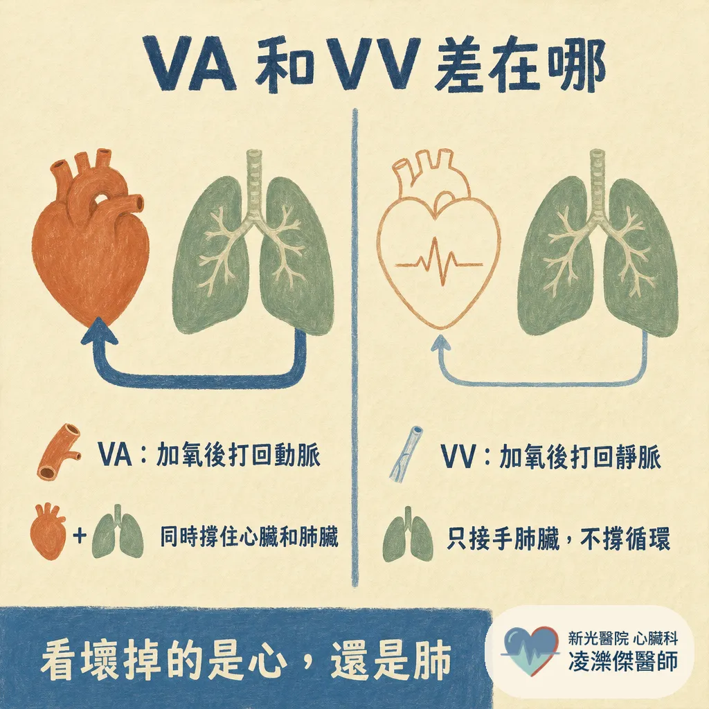 為什麼葉克膜不是一種「治療」？認識 ECMO：它能做什麼、不能做什麼 圖卡 3