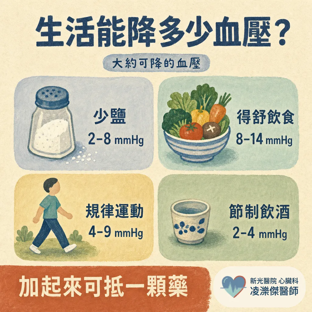 沉默的殺手高血壓:多少算高、怎麼量、怎麼降,一次講清楚 圖卡 4