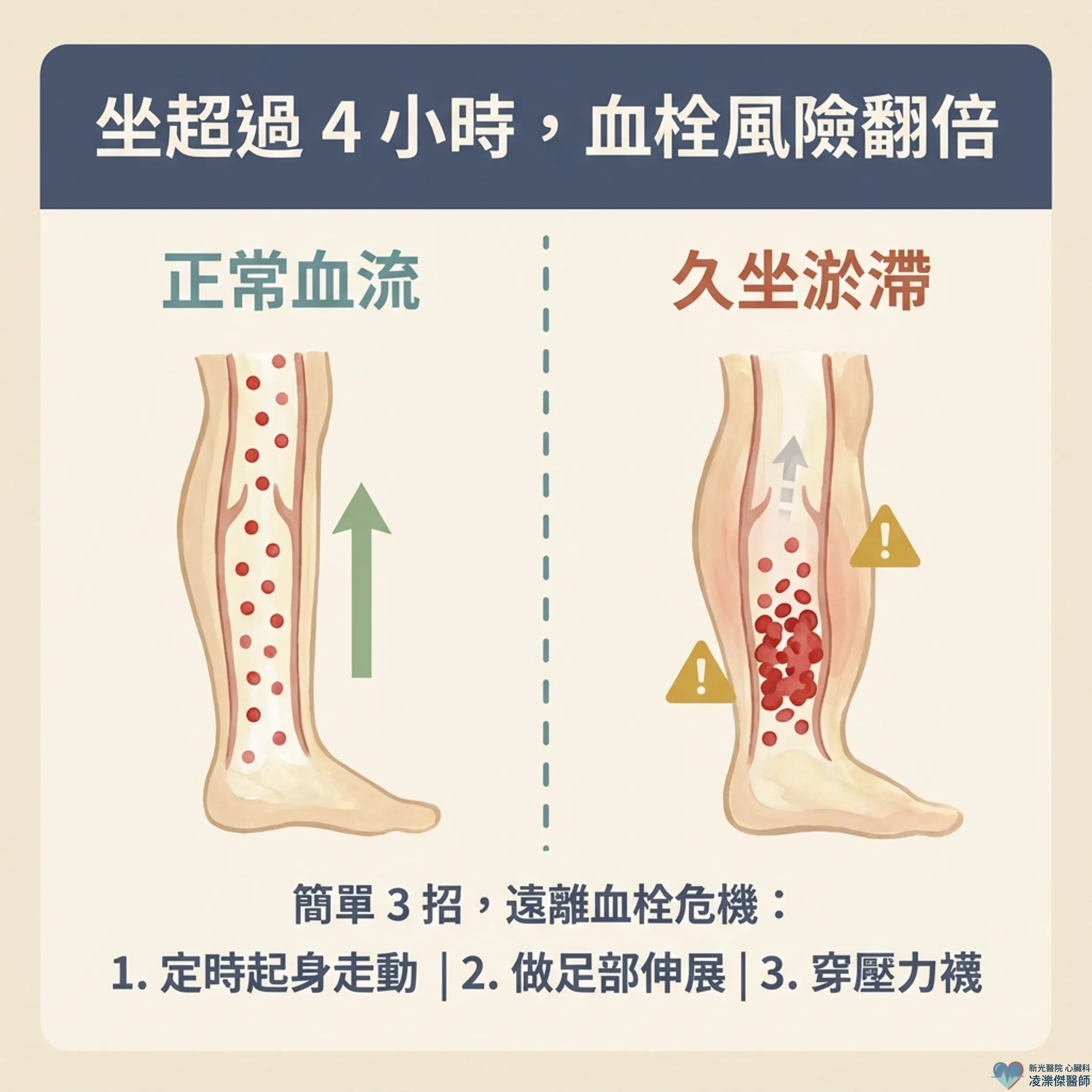 長途車程的循環自保:久坐、悶熱、脫水 圖卡 2
