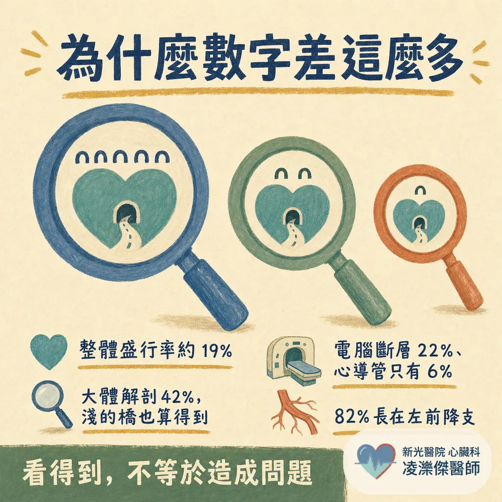 健檢報告出現「心肌橋」，該擔心嗎？心肌橋是什麼、要不要治療一次看懂 圖卡 2