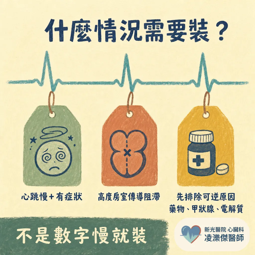 心臟節律器是什麼？心跳太慢就要裝嗎？手術過程與術後生活一次看懂 圖卡 3