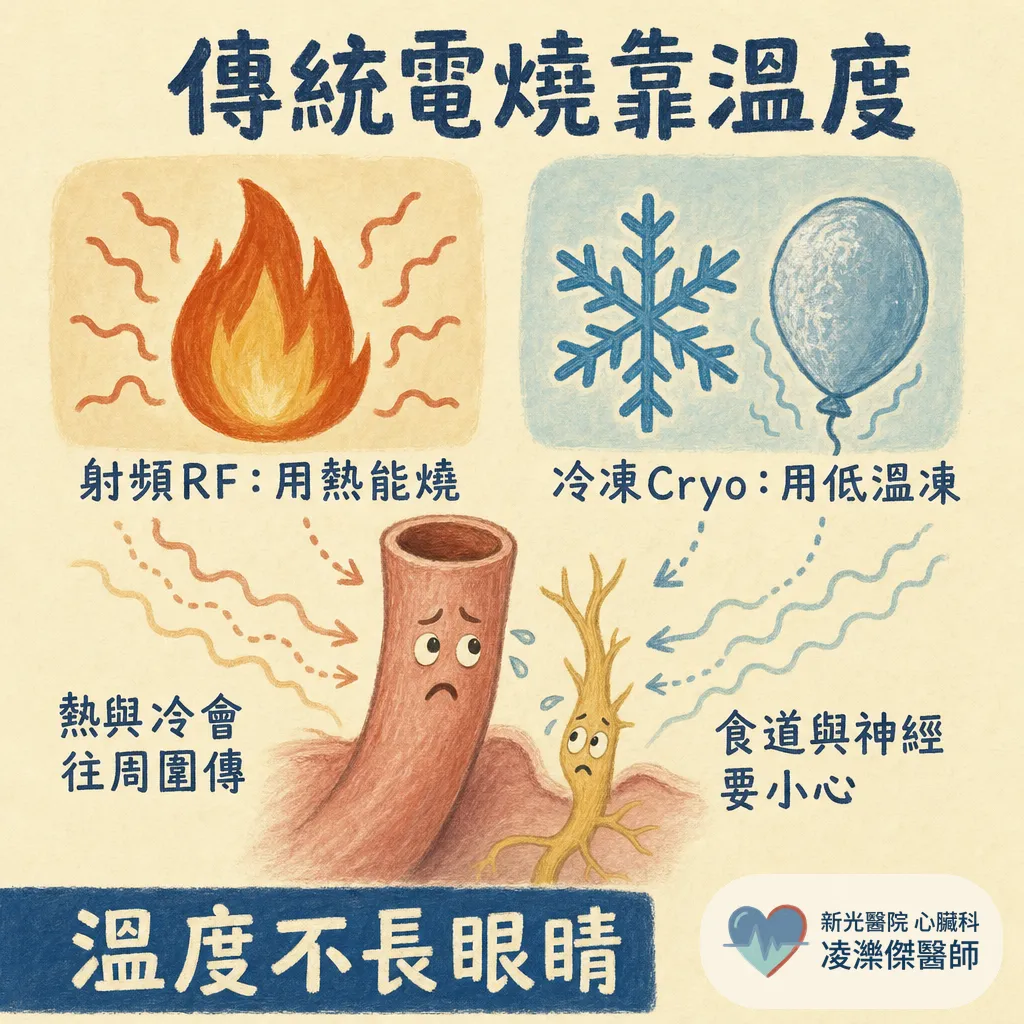 脈衝場消融(PFA)是什麼?和傳統電燒差在哪 圖卡 2