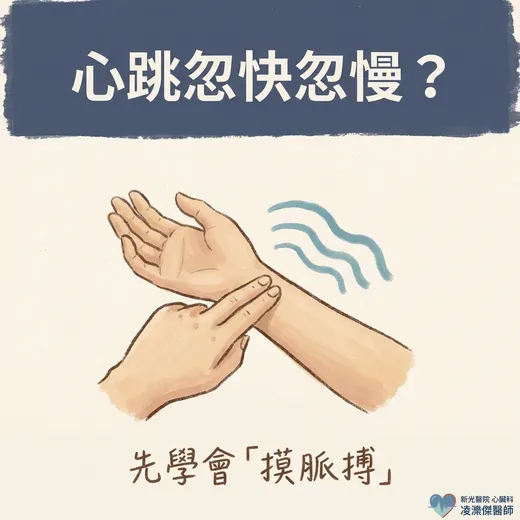 每個人都該會的「摸脈搏 30 秒」自我檢查