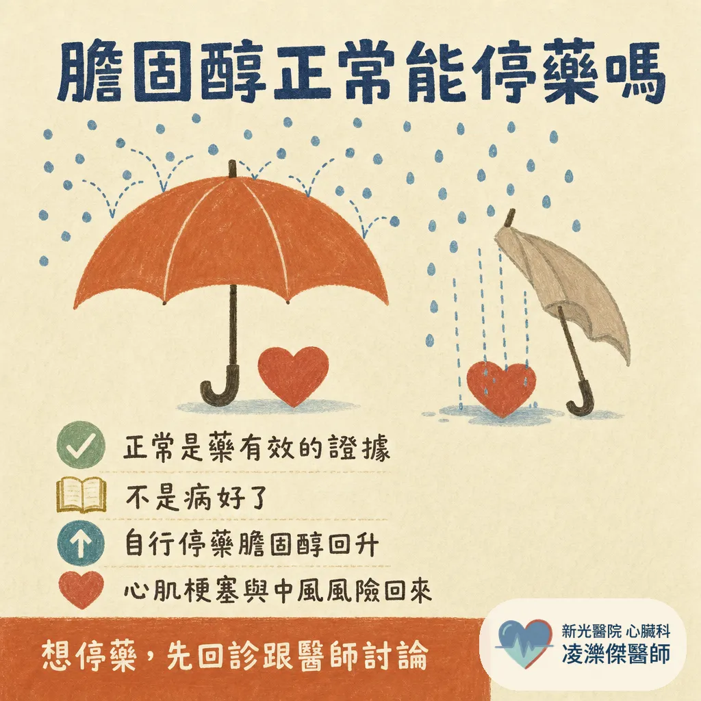 降膽固醇藥(statin)傷肝、肌肉痠痛?膽固醇正常能停藥嗎?醫師一次解答 圖卡 4