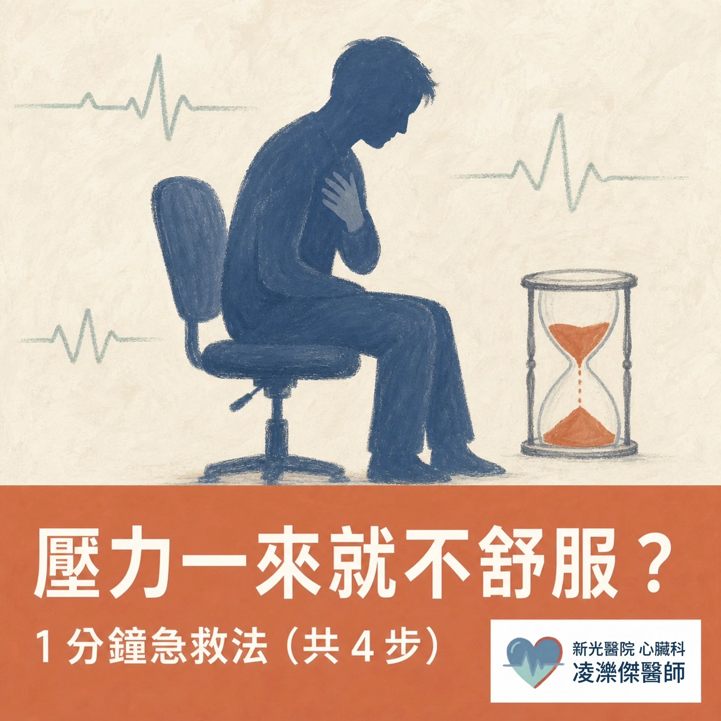 壓力一來就不舒服:壓力型症狀與「1 分鐘緩解法」 圖卡 1