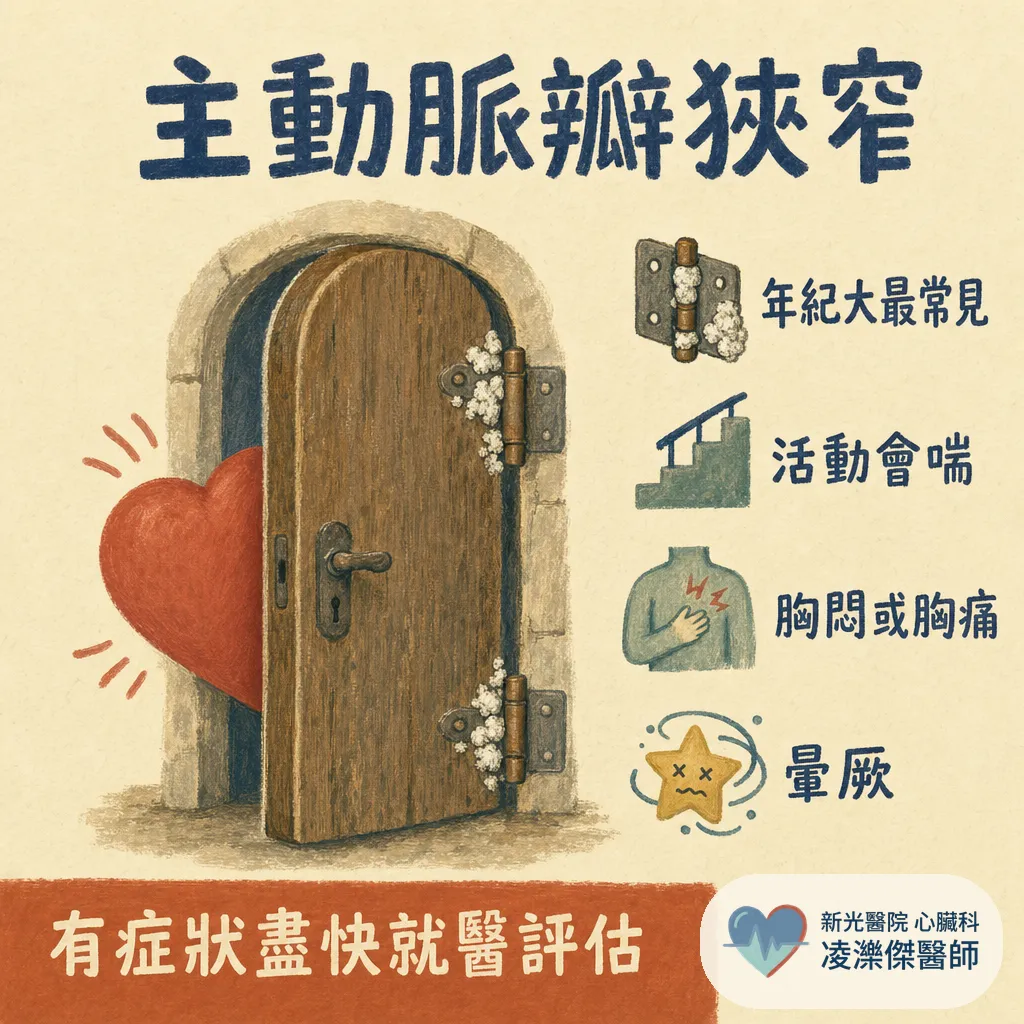 心臟瓣膜疾病是什麼?主動脈瓣狹窄、二尖瓣逆流症狀與治療白話解說 圖卡 2