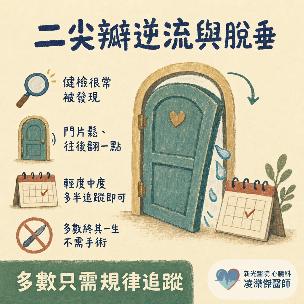 心臟瓣膜疾病是什麼?主動脈瓣狹窄、二尖瓣逆流症狀與治療白話解說 圖卡 3