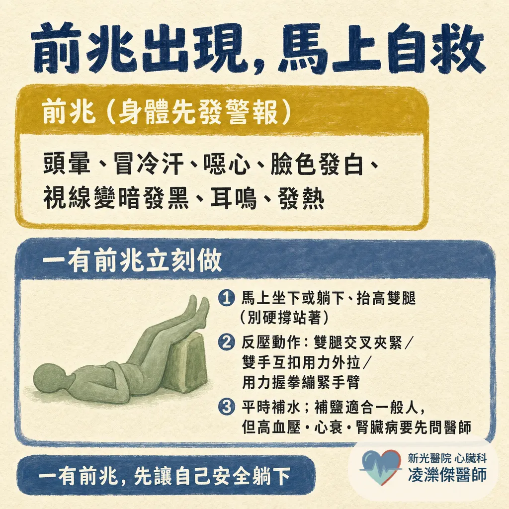 迷走神經性昏厥（暈厥）是什麼？突然眼前發黑暈倒的常見原因 圖卡 4