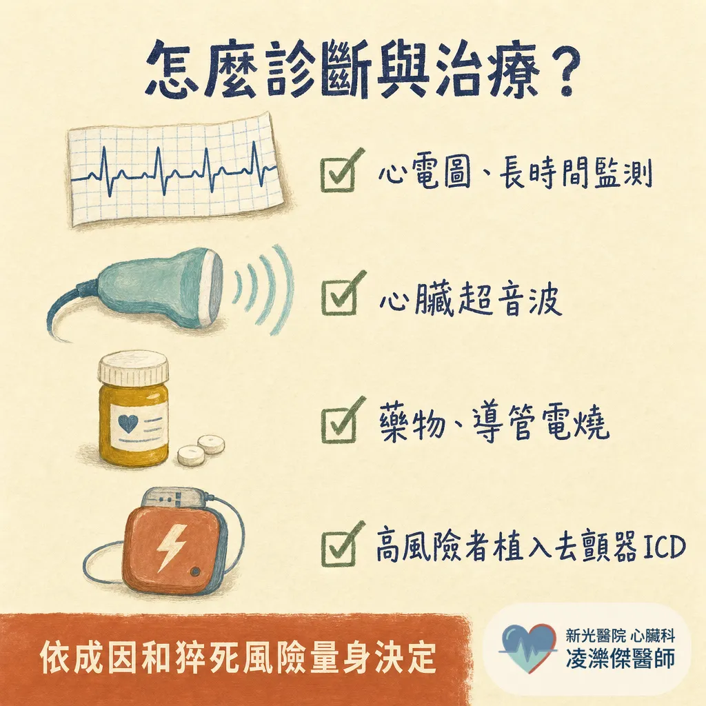 心室頻脈(VT)是什麼?跟一般心跳快哪裡不同、為什麼可能致命 圖卡 4