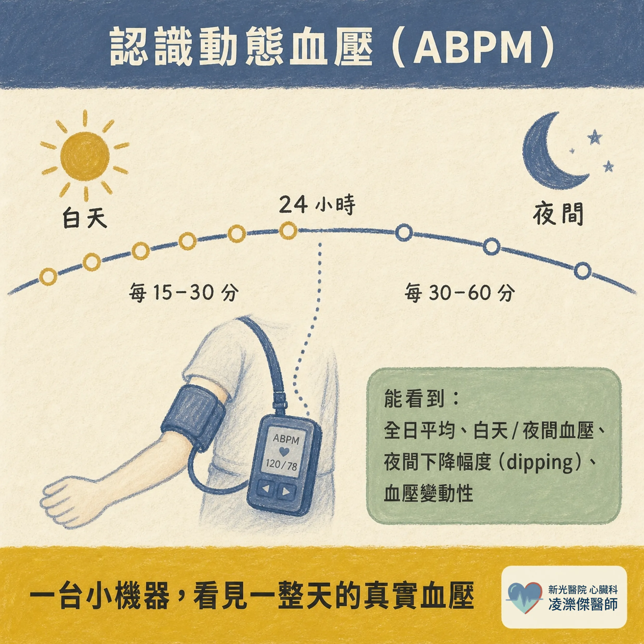 白袍高血壓 vs 隱匿性高血壓:誰需要做動態血壓? 圖卡 4